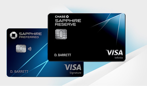 Chase Sapphire Preferred (Registered Trademark) credit card. Chase Sapphire Reserve (Registered Trademark)