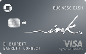 Clickable card art links to Ink Business Cash (Registered Trademark) credit card product page